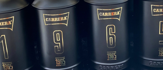 Carrera 1965 bottles photography