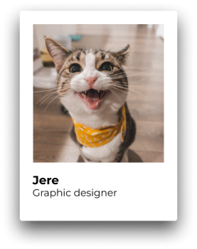 Jere - Graphic designer